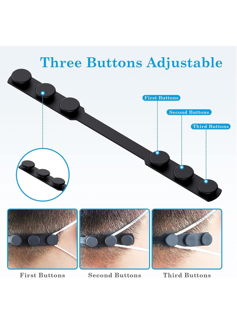 4 Pcs Anti-Tightening Mask Strap Extender Mask Holder Hook Ear Strap Adjustable Mask Fixing Buckle Relieve Pressure and Pain - Image 4