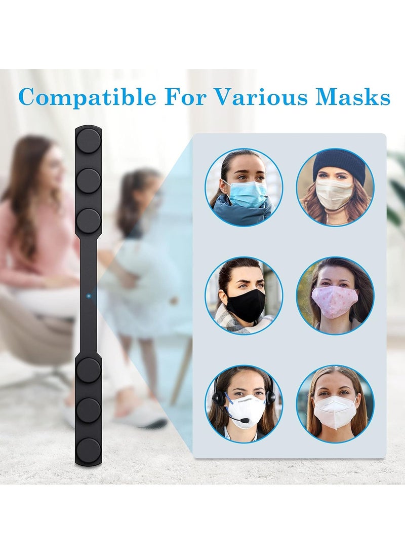 4 Pcs Anti-Tightening Mask Strap Extender Mask Holder Hook Ear Strap Adjustable Mask Fixing Buckle Relieve Pressure and Pain - Image 3