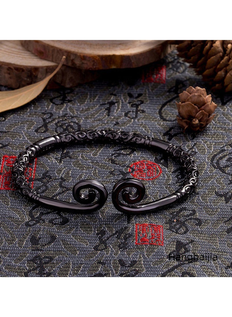 Hanghaijia Unisex Vintage Monkey King Wukong Buddhist Tightening Spell true love forever Bracelet  - Image 1