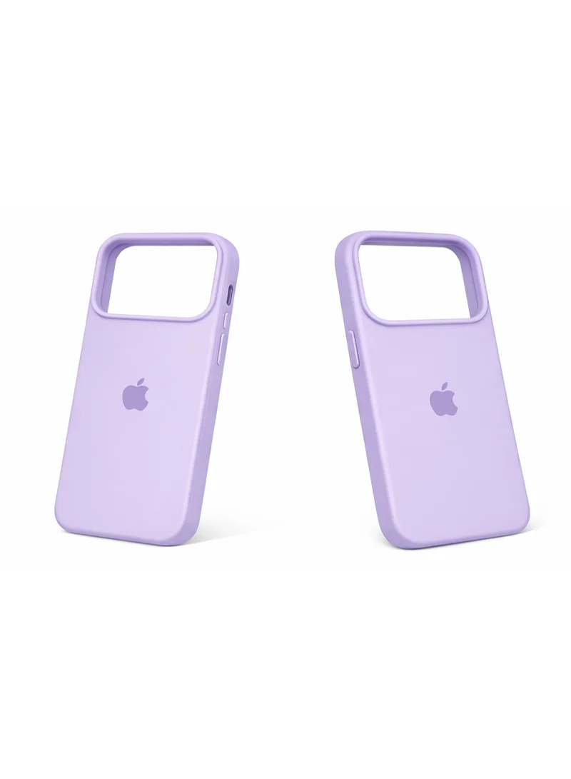 موبكوس جراب موبكوس الفاخر من السيليكون مع شعار بنفسجي وشحن لاسلكي مغناطيسي لهاتف آيفون 17 برو | ملمس ناعم كالحرير | حماية مقاومة للصدمات بمعايير عسكرية | توافق مغناطيسي قوي | غطاء أنيق ونحيف