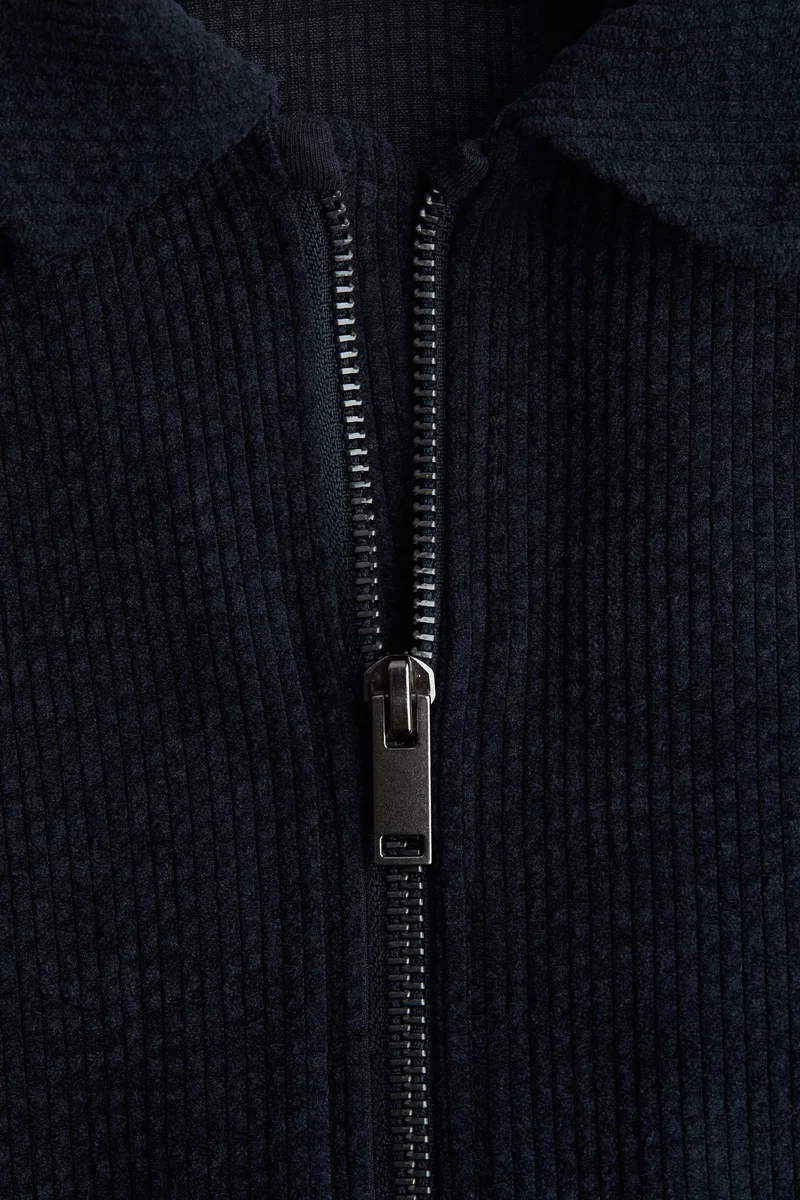H&M Ribbed velour shacket