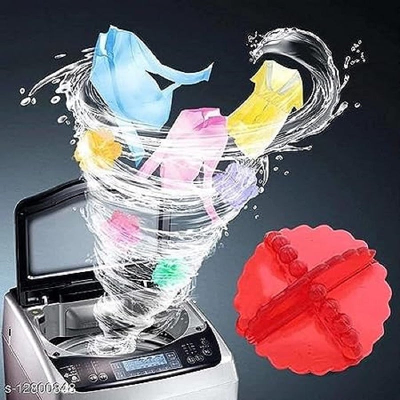 DAIDSUKE DAIDSUKE Pack Of 8 Washer Balls Reusable Tangle Free Eco Friendly Laundry Scrubbing Balls Solid Colorful Laundry Washing Balls Enhance Your Machine Cleaning Power Mix Color  - Image 2