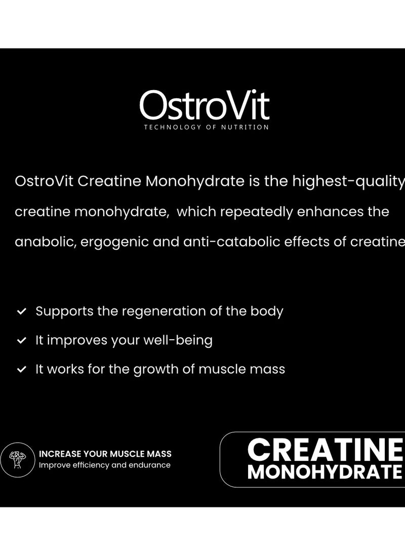 OstroVit Creatine Monohydrate 300g, Orange  - Image 2