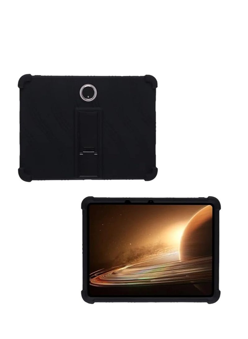 general Compatible with Honor Pad 9 12.1'' 2024 Kids Case Shockproof Soft Silicone Stand Cover For Honor Pad 9 12.1-inch - Image 1