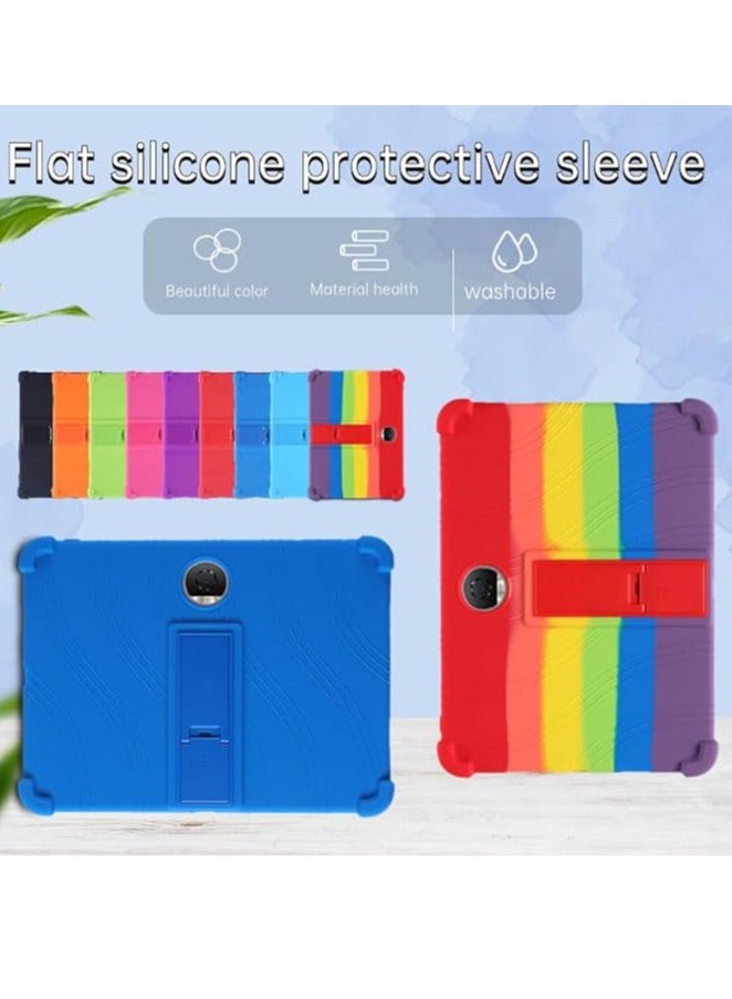 general Compatible with Honor Pad 9 12.1'' 2024 Kids Case Shockproof Soft Silicone Stand Cover For Honor Pad 9 12.1-inch - Image 2