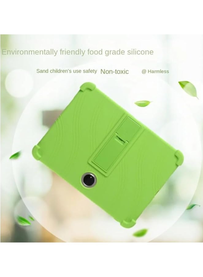 general Compatible with Honor Pad 9 12.1'' 2024 Kids Case Shockproof Soft Silicone Stand Cover For Honor Pad 9 12.1-inch - Image 4