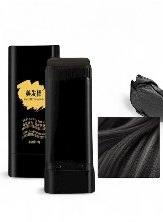 Keli Hair Color Stick, Quick Root Touch Up Comb for Gray Hair Coverage, Instant 2 in 1 Dye Comb, Portable Travel Friendly, Waterproof and Sweatproof concealer for Men & Women (Natural Black, 20gm) - Image 1