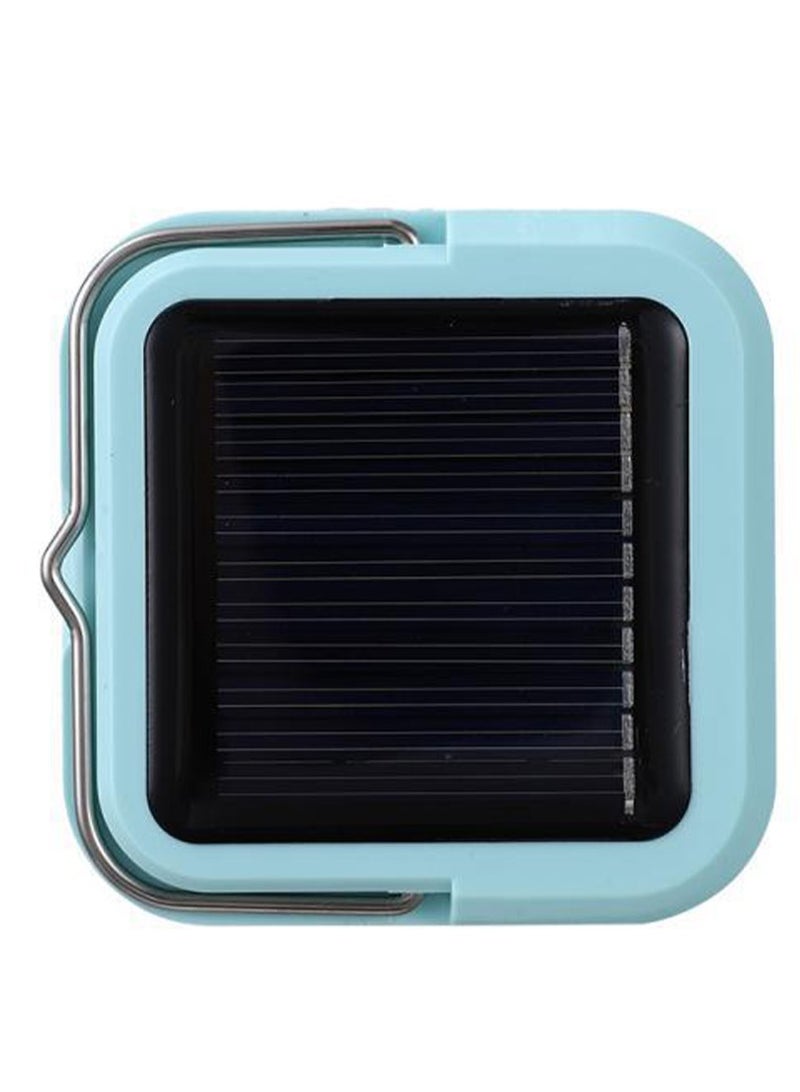 Emergency Light WD-7977S  Solar LED Rechargeable Hand Hold Lamp Battery 1200mAh 2 Step Push Switch Handle 5.5DC/Round Plug Port Round Plug Charging Wire - Image 5