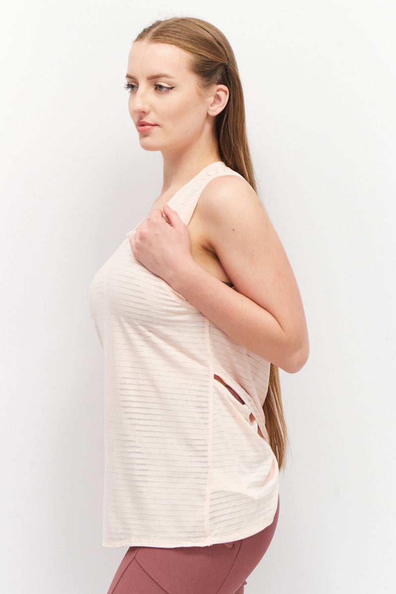 PUMA Women Sportswear Fit Sleeveless Training Top, Light Pink - Image 2