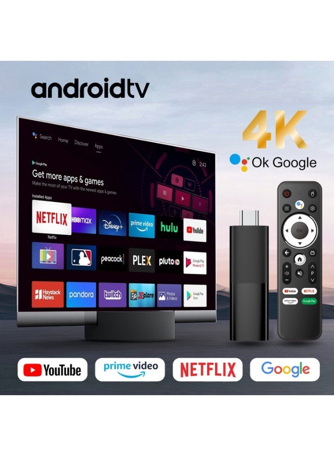 Tripsky Android 14 TV Stick RK3518 2G+16G FHD 1080P Smart Streaming Media Player with 4K Video Support, Google Assistant, Netflix, YouTube & Prime Video, Dual Band Wi-Fi 2.4G/5G, Bluetooth 5.0, HDMI TV Dongle, Wireless Screen Mirroring, Quad-Core - Image 5