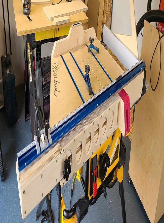 Rockler 24" Aluminum Miter Bar - Aluminum Bar for Smooth-Sliding Action on Table Saws, Router Tables, Workbenches, & More - For any Standard 3/4" x 3/8" Miter Slot - Accessories for Table Saw - Image 5
