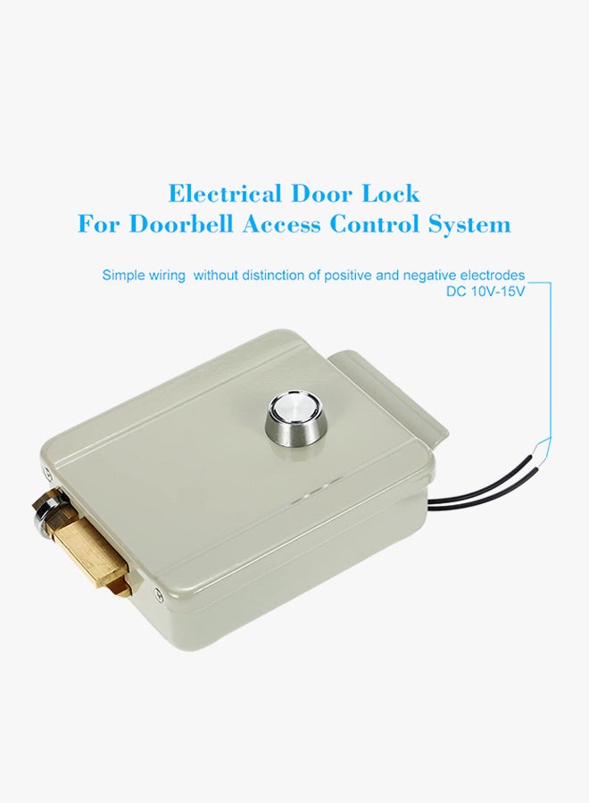 Electrical Door Lock Right-Handed Opening For Doorbell Multicolour 16x10.5x3.5centimeter - Image 4