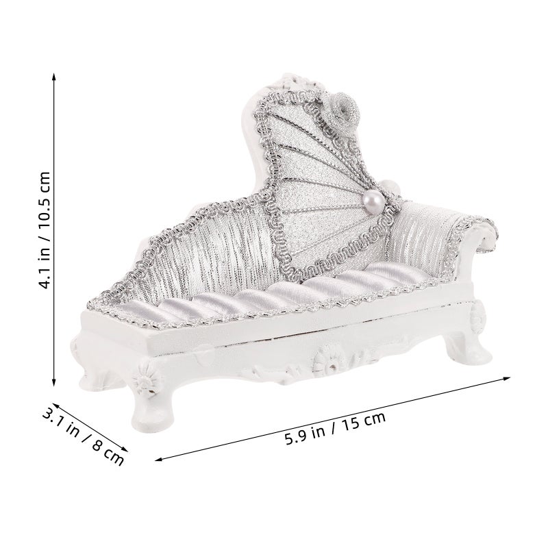 Displays Stand Sofa Shaped Stand Sofa Holder Tabletop Earring Holder - Image 4