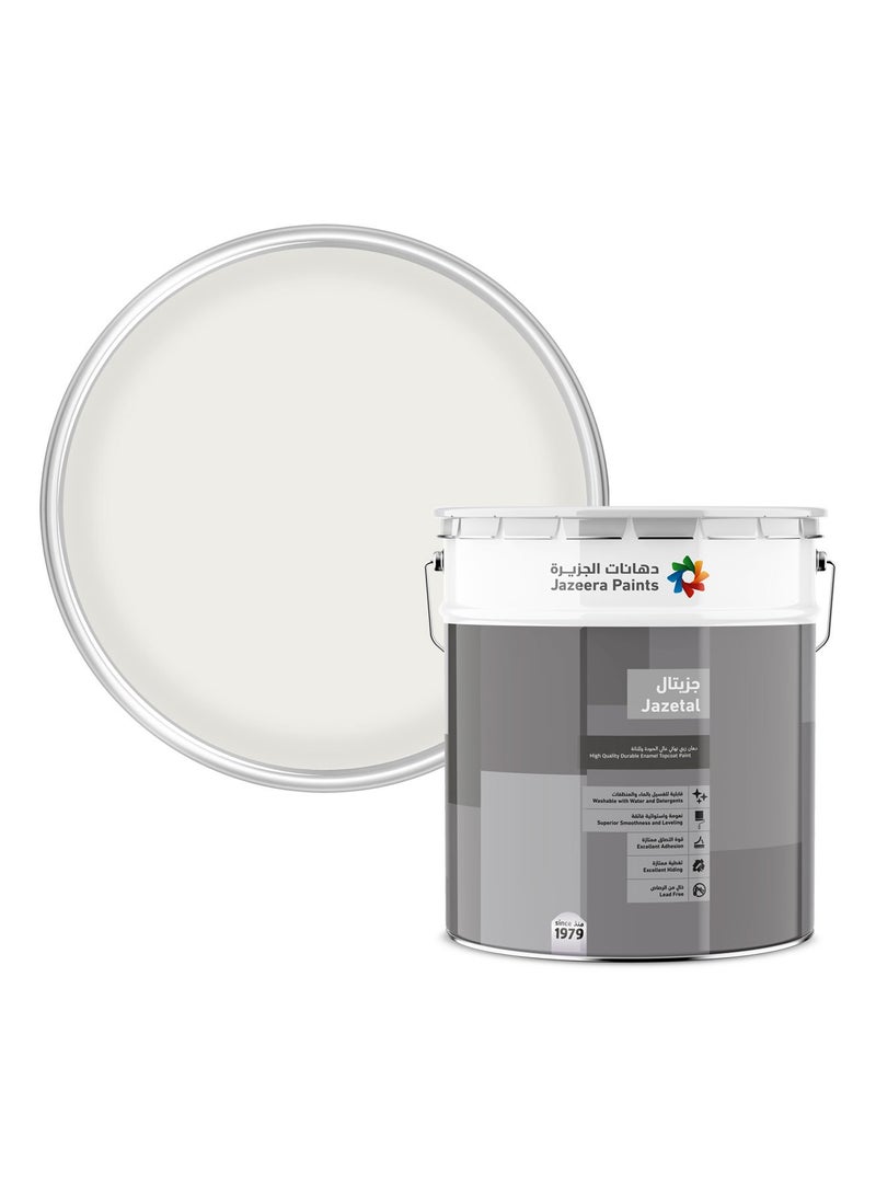 Jazeera Paints Jazetal Interior Walls Paints Silk (Color:White Tone) 3L - Image 1