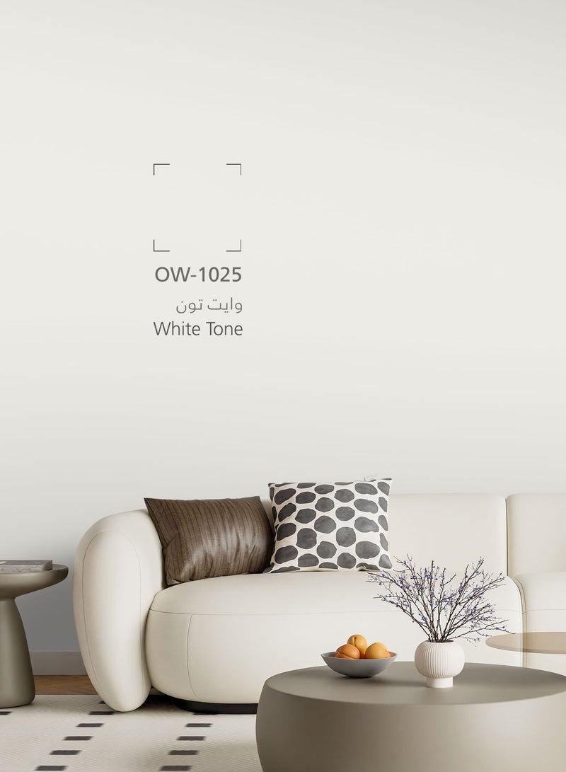 Jazeera Paints Jazetal Interior Walls Paints Silk (Color:White Tone) 3L - Image 3