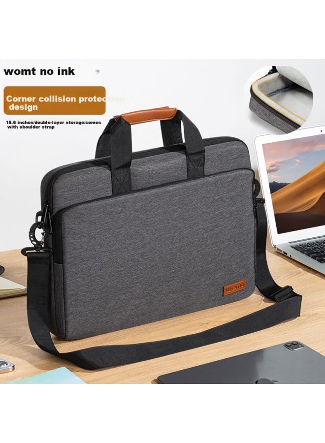 Womt 15.6/16 Inch حقيبة كمبيوتر محمول أعمال لـ Apple, Huawei, Lenovo, Xiaomi, Asus, Dell, Hp - حقيبة كتف فردية بسعة كبيرة - Image 1