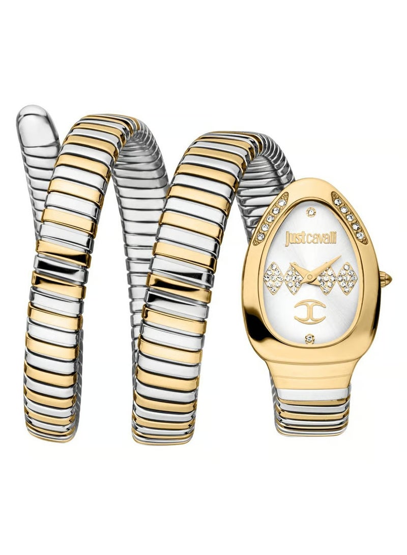 جي سي ساعة ساعة جست كافالي سيجست كافالي سنيك فيزوسو فضي اللون/فولاذ ذهبي اللون JC1L230M0065 - Image 1