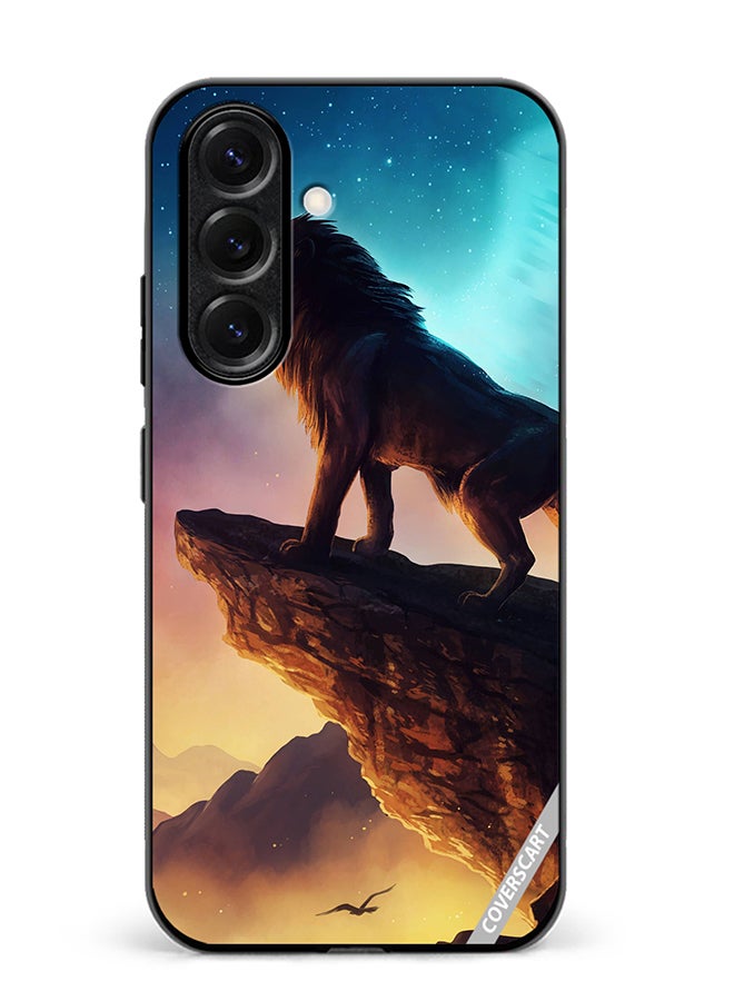 VR CREATIVE Protective Case Cover For Samsung Galaxy S25 Lion King Design Multicolour