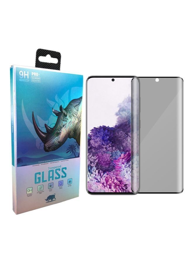 NIBEMINENT Pro Plus Tempered Glass Privacy Screen Protector For Samsung Galaxy S20+ Clear - Image 1