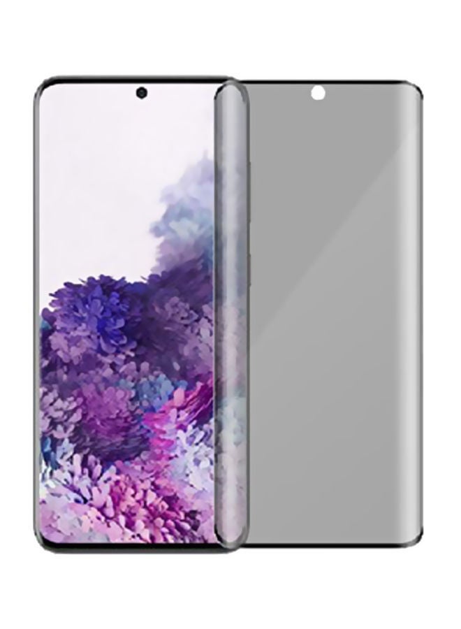 NIBEMINENT Pro Plus Tempered Glass Privacy Screen Protector For Samsung Galaxy S20+ Clear - Image 2