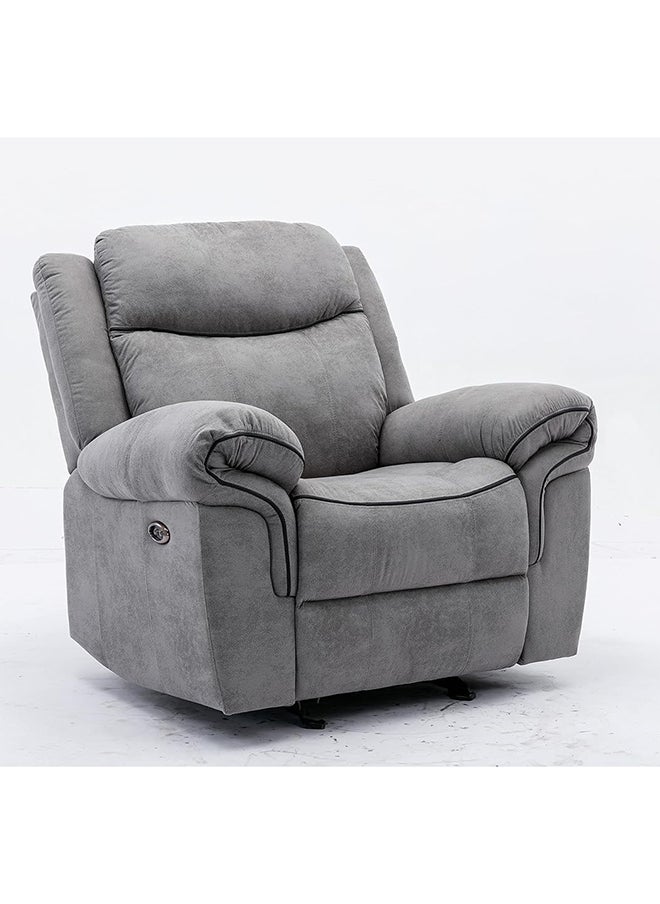 MAF furniture Recliner & Rocking Sofa Electric Faux Leather Recliner Good Comfort Open & Close Single Recliner Sofa-Maf-2319 60D x 85W x 100H  - Image 1