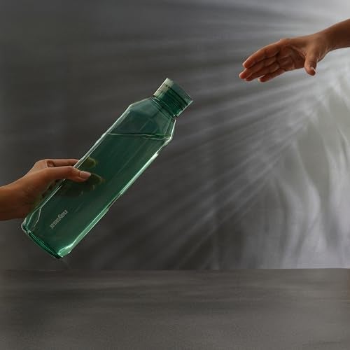 Nayasa Space Plastic Water Bottle 1150 ml | Set of 5 | BPA-Free Fridge Bottle for Home, Office, School, Gym | Leak-Proof & Durable | Green - Image 5