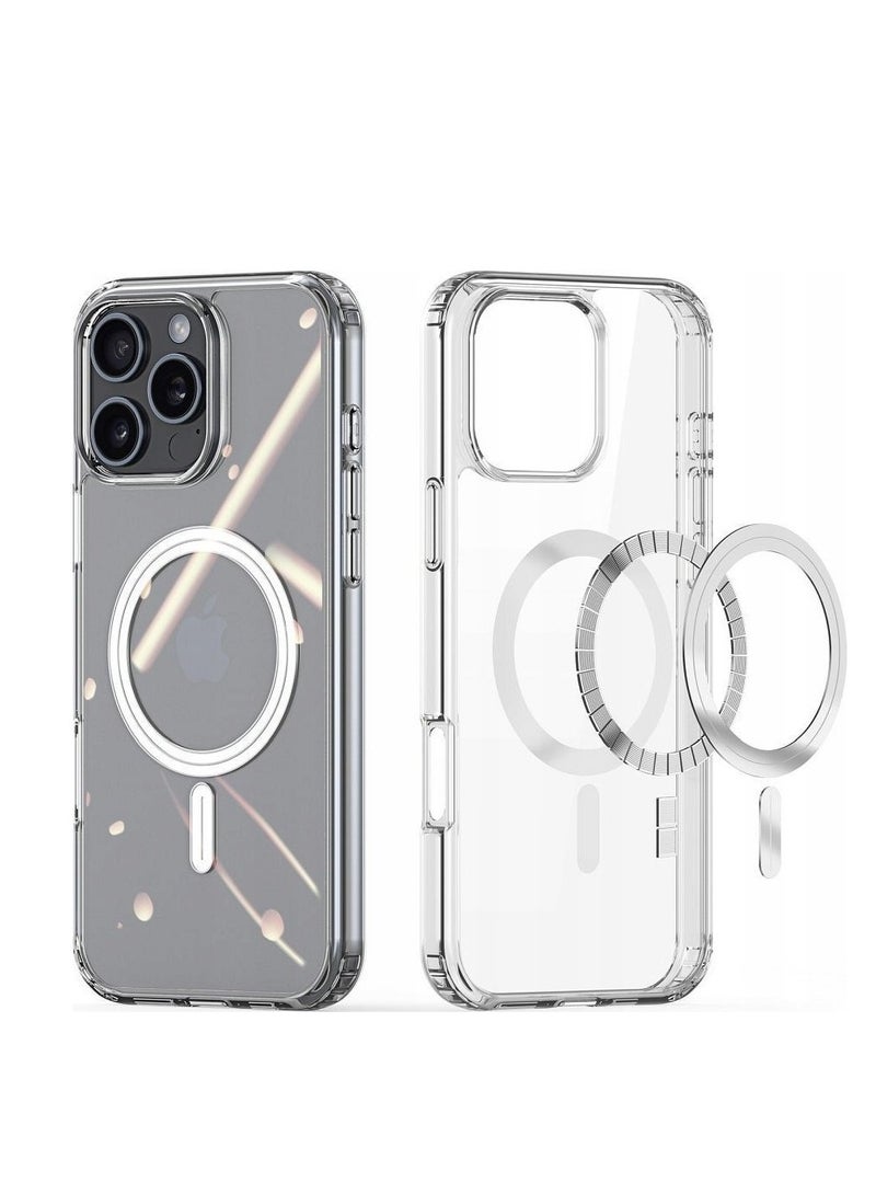 دوكس دوتشيز Dux Ducis Clin Mag Series Transparent Case for iPhone 16 Pro Max - Image 3