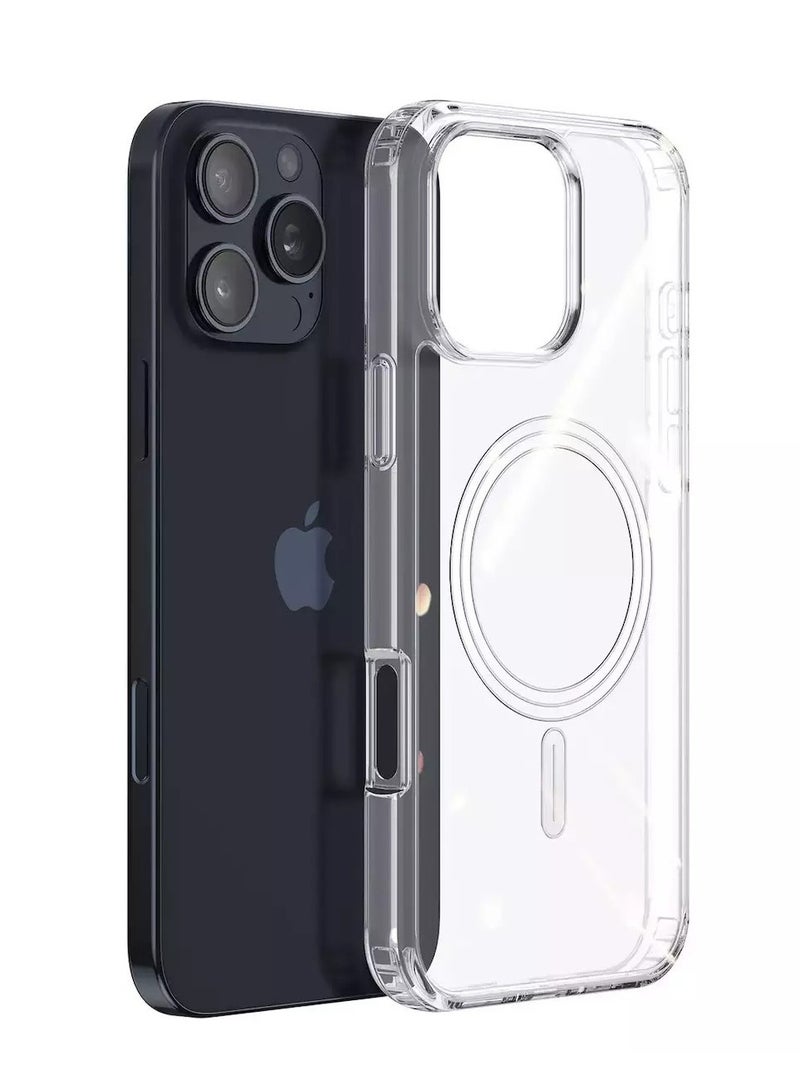 دوكس دوتشيز Dux Ducis Clin Mag Series Transparent Case for iPhone 16 Pro Max - Image 4