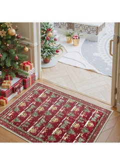 Christmas Door Mat Outdoor Entrance, Red Front Doormats Christmas Porch Rug, 2X3 Outside Layered Mats Washable Bathroom Rug Non Slip, Kitchen Sink Rug Porch/Back Door, Winter Front Door Mat - pzsku/ZFD927B3C1E34FAB3B158Z/45/_/1735214700/c4897713-9ea6-4d6f-ab3b-252ae1c79d81