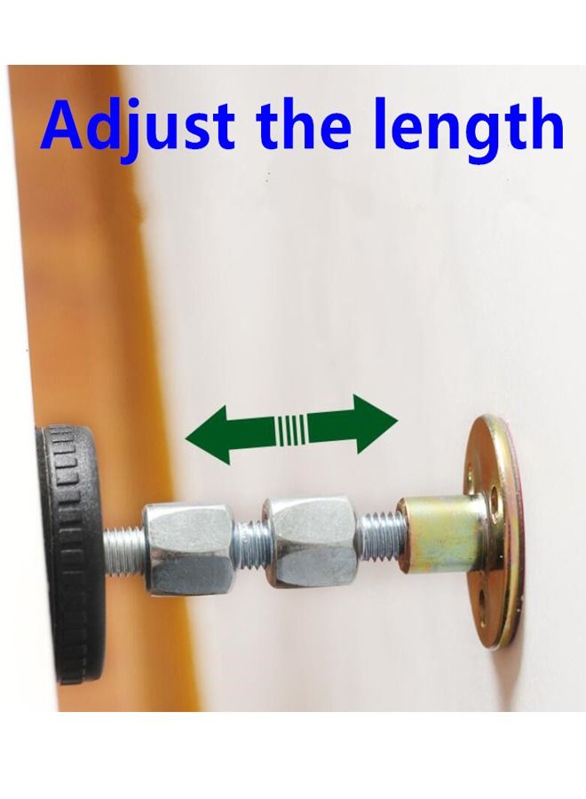 fashionhome Adjustable Furniture Fixed Bracket Stainless Steel Alloy Wall Bed Stabilizer - Image 2