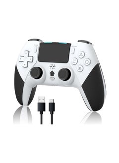 Wireless Pro Controller Compatible with PS4 /PS4 Pro/PS4 Slim Console, Gaming Remote with Built-in 800mAh Rechargeable Battery, Precise Joystick, Audio, Turbo, Advanced Buttons Programming
