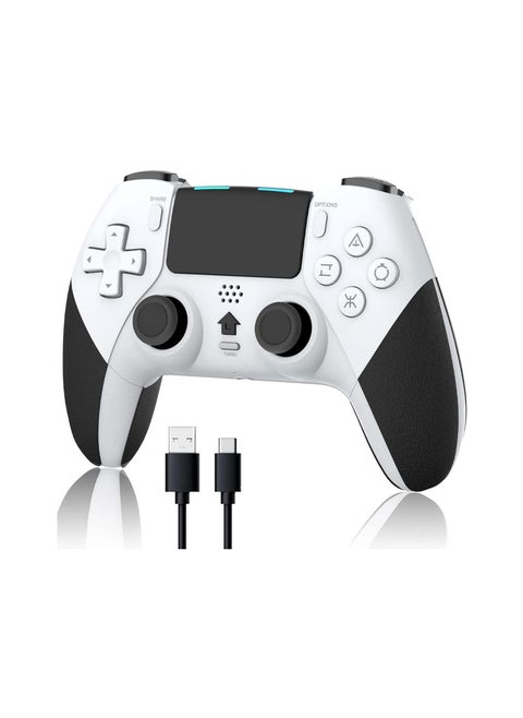 Wireless Pro Controller Compatible with PS4 /PS4 Pro/PS4 Slim Console, Gaming Remote with Built-in 800mAh Rechargeable Battery, Precise Joystick, Audio, Turbo, Advanced Buttons Programming