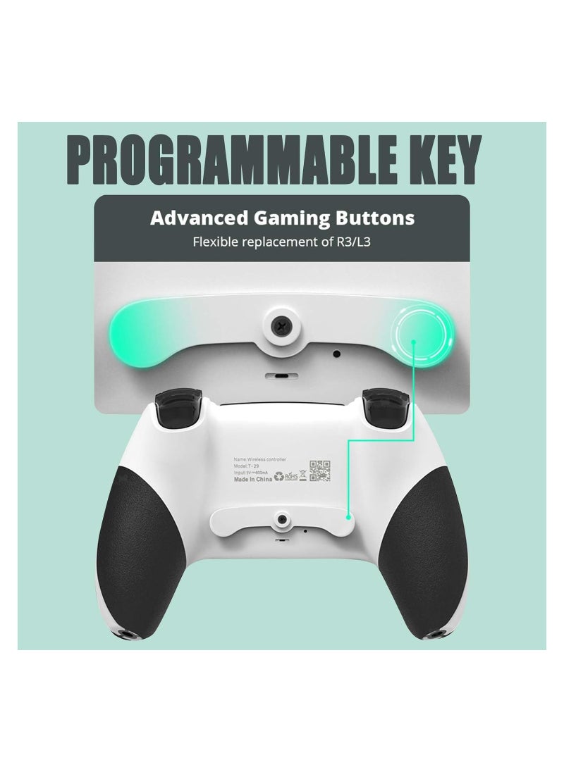 GUDOO - Wireless Pro Controller Compatible with PS4 /PS4 Pro/PS4 Slim Console, Gaming Remote with Built-in 800mAh Rechargeable Battery, Precise Joystick, Audio, Turbo, Advanced Buttons Programming - Image 1