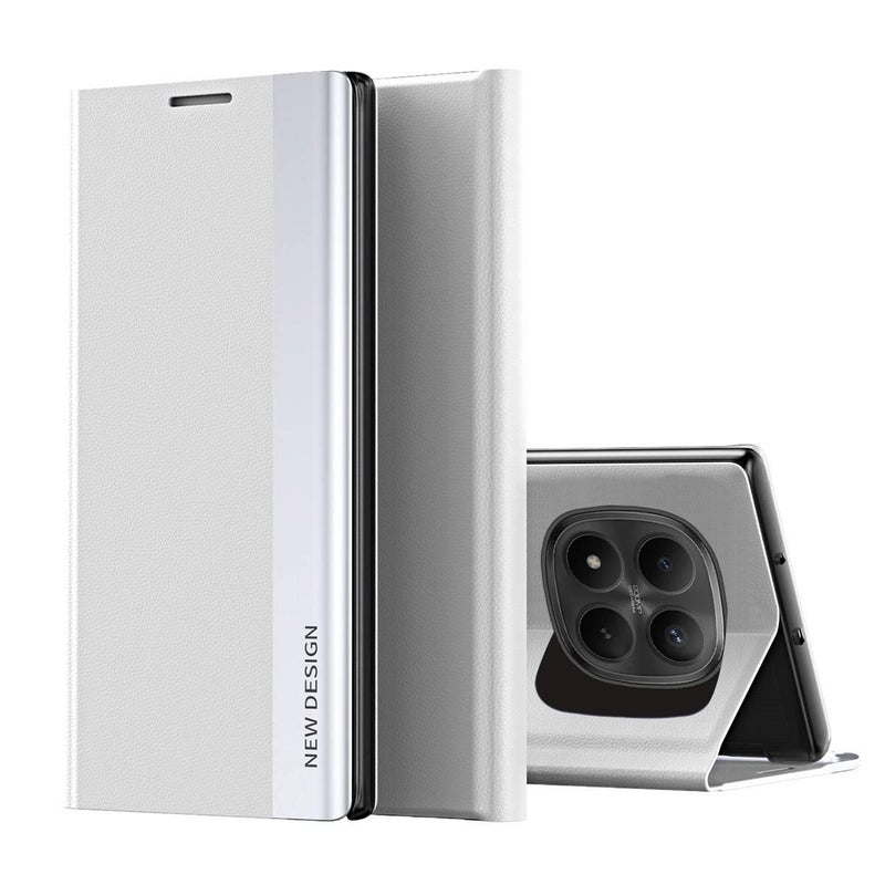LS TPU Phone Case for Xiaomi 14T Pro with Shockproof and Drop Protection plus Shockproof plus Strong Magnetic plus Anti-Slip Grip in White - Image 1