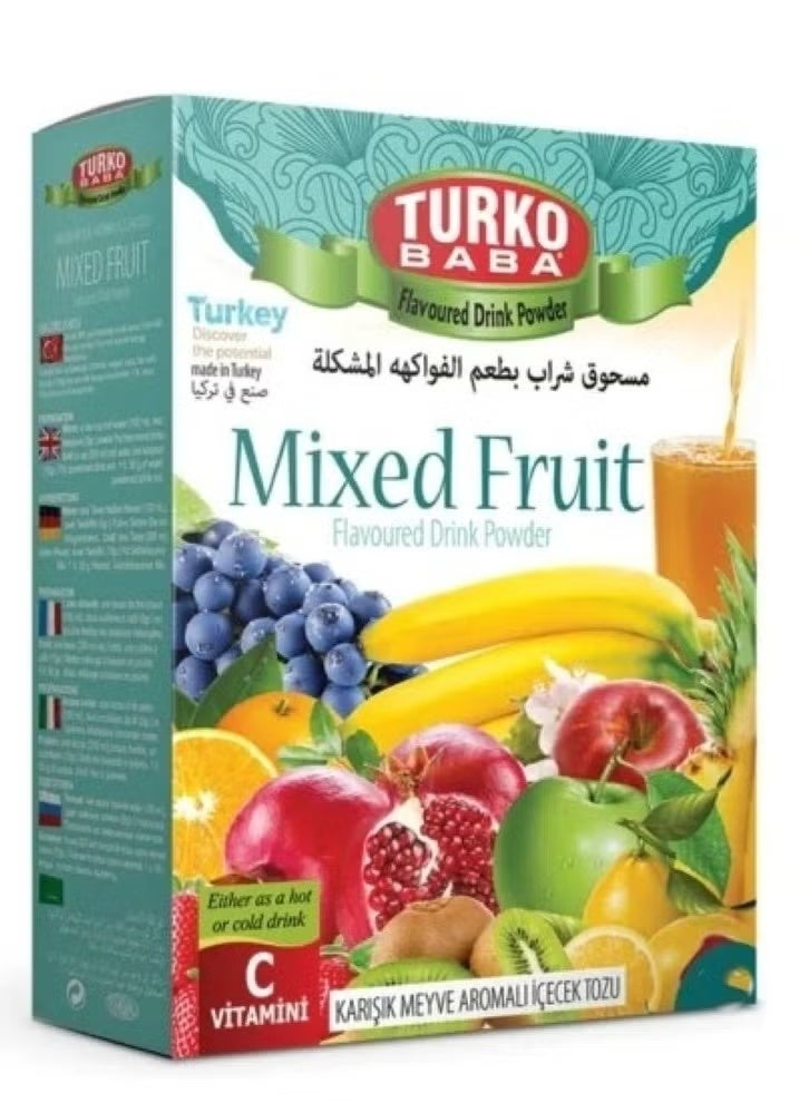 TURKO BABA Mixed Fruit Flavoured Drink Powder 300 grams - Image 2