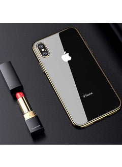 Benks Apple iPhone Xs Max 6.5 Corners Glossy Color Magic Glitz Transparent Cover  - Image 5