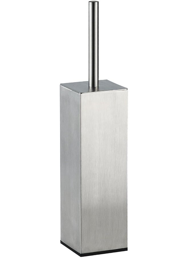 BRIMIX BRIMIX Toilet Brush with Holder Set Stainless Steel 304 Toilet Cleaning Brush for Bathroom Square Floor Standing Toilet Bowl Brush  - Image 1