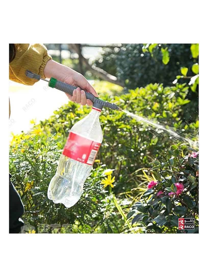 RACO Handheld Sprayer-High Pressure Air Pump Manual Sprayer with Adjustable Nozzle - Garden Pump Sprayer - Hand Pump Sprayer Pressure Sprayer Top for Home Lawn Garden Watering Lawn and Garden Sprayer - Image 3