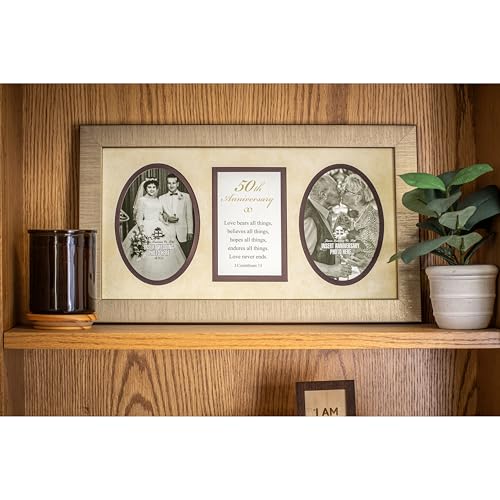 James Lawrence 50th Anniversary Framed Wall Art Picture Frame - Image 3