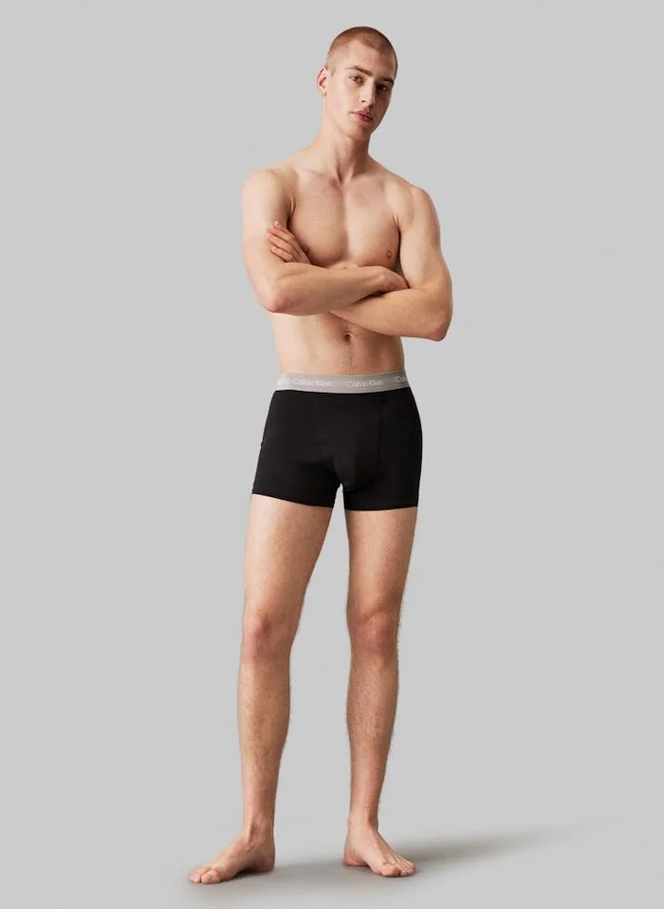 كالفن كلاين 3 Pack Logo Trunks
