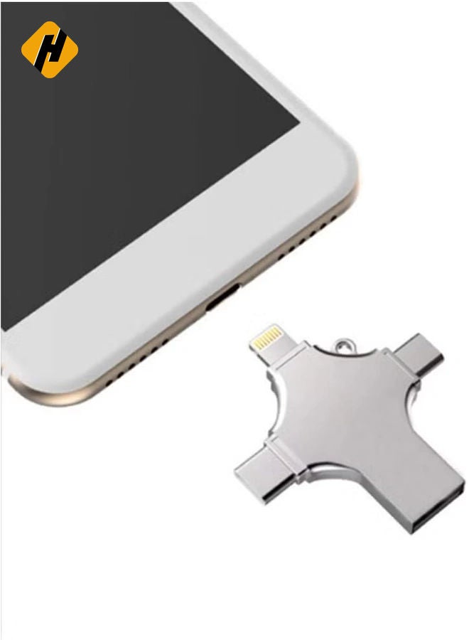 HuHa U disk, multi-purpose USB flash disk for mobile phones and computers, mobile phone U disk 16G,USB flash drive (2 pcs),8gb  - Image 1