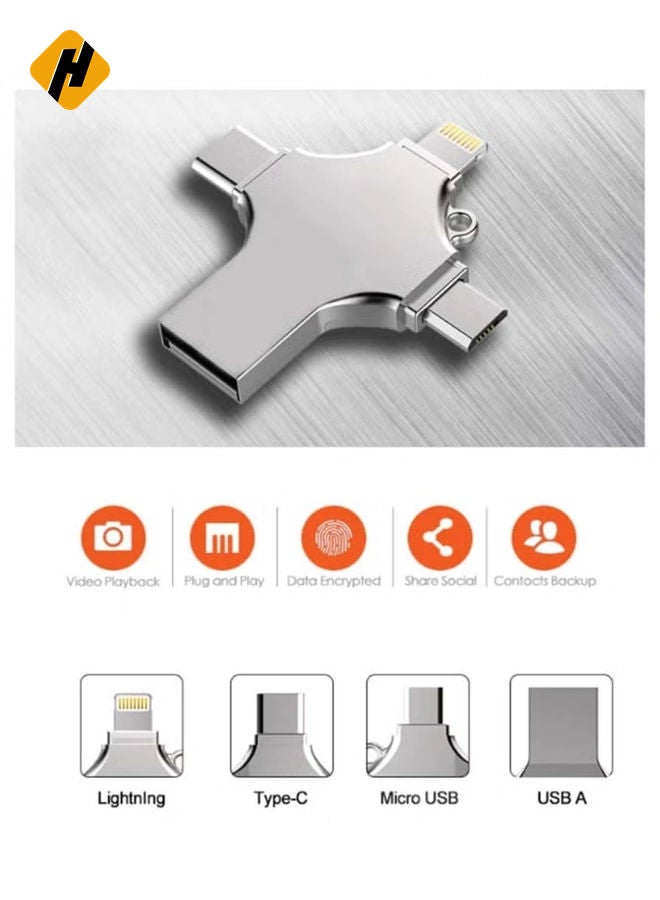 HuHa U disk, multi-purpose USB flash disk for mobile phones and computers, mobile phone U disk 16G,USB flash drive (2 pcs),8gb  - Image 3