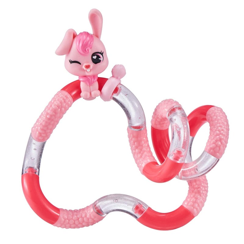 Tangle Jr. Pets 2-Pack Kitty and Bunny - Tangle Fidget Pets Fidget Toys - Fidget Toy Gift - Fidgets for School - Cute fidgets for girls - kitty character fidget and bunny character fidget - Image 3