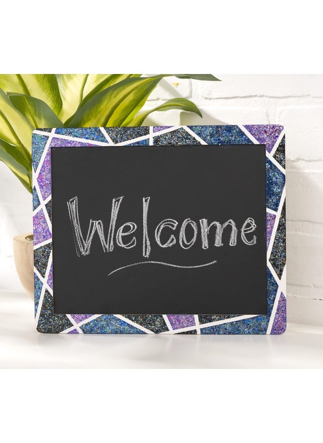 Double Sided Framed Chalkboard  8.5 X10.5   1 Pack