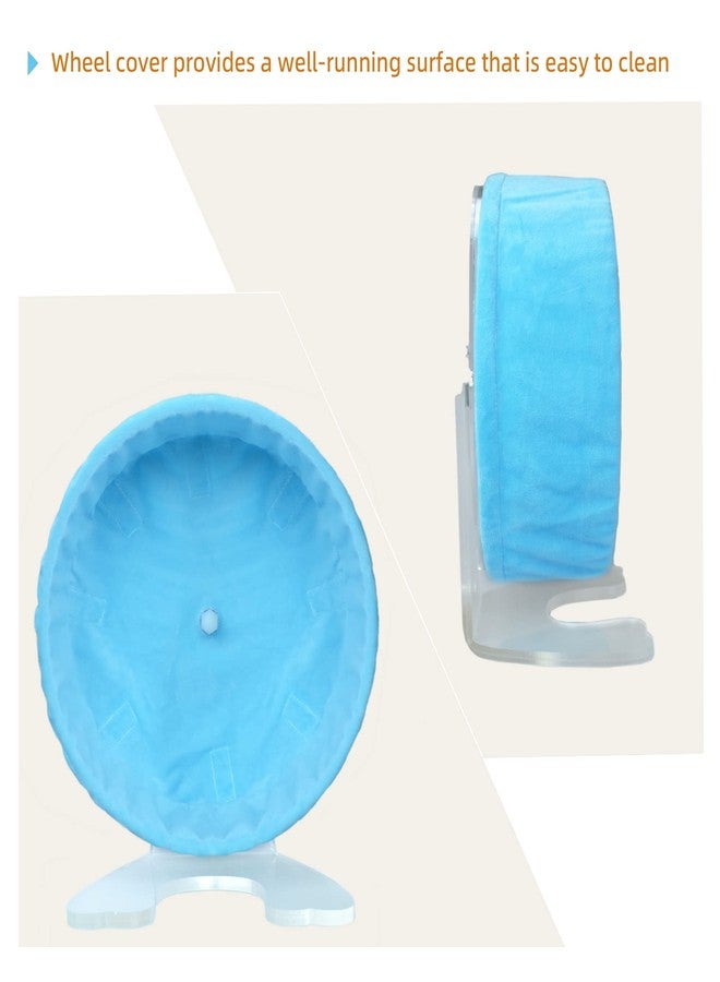 vomvomp Wheel Cover for Hedgehogs Hamsters and Small Animals for Giant Comfort Wheel Carolina Storm Wheel to Protect Wheel from Urine and Easy to Clean (9") - Image 3