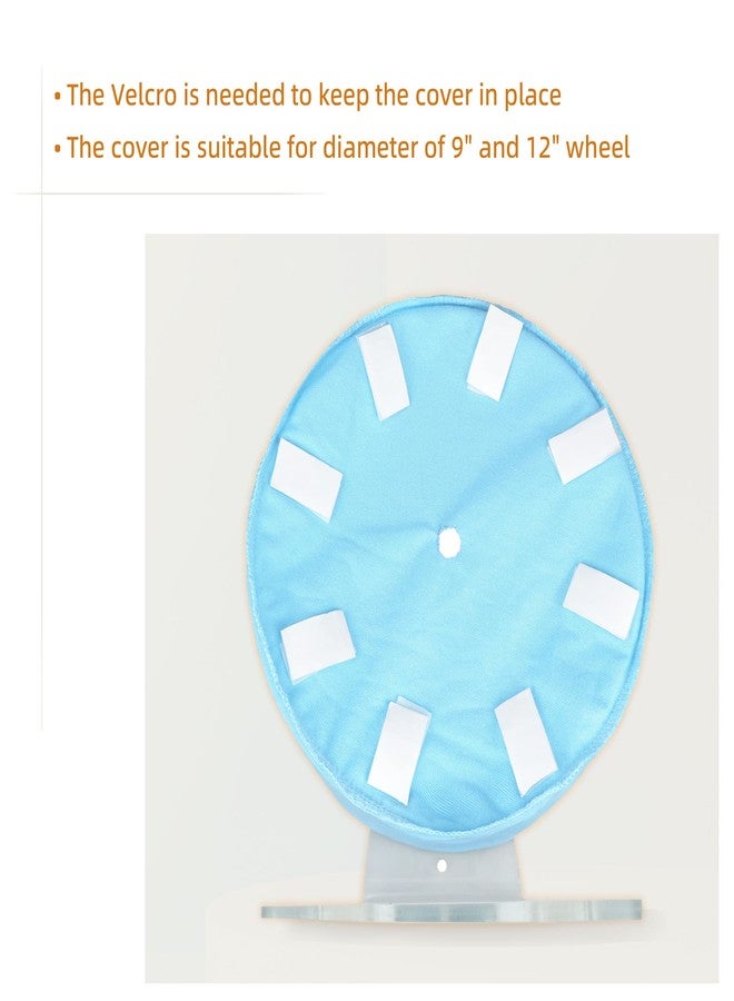 vomvomp Wheel Cover for Hedgehogs Hamsters and Small Animals for Giant Comfort Wheel Carolina Storm Wheel to Protect Wheel from Urine and Easy to Clean (9") - Image 2