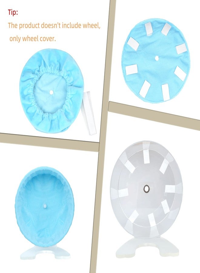 vomvomp Wheel Cover for Hedgehogs Hamsters and Small Animals for Giant Comfort Wheel Carolina Storm Wheel to Protect Wheel from Urine and Easy to Clean (9") - Image 5