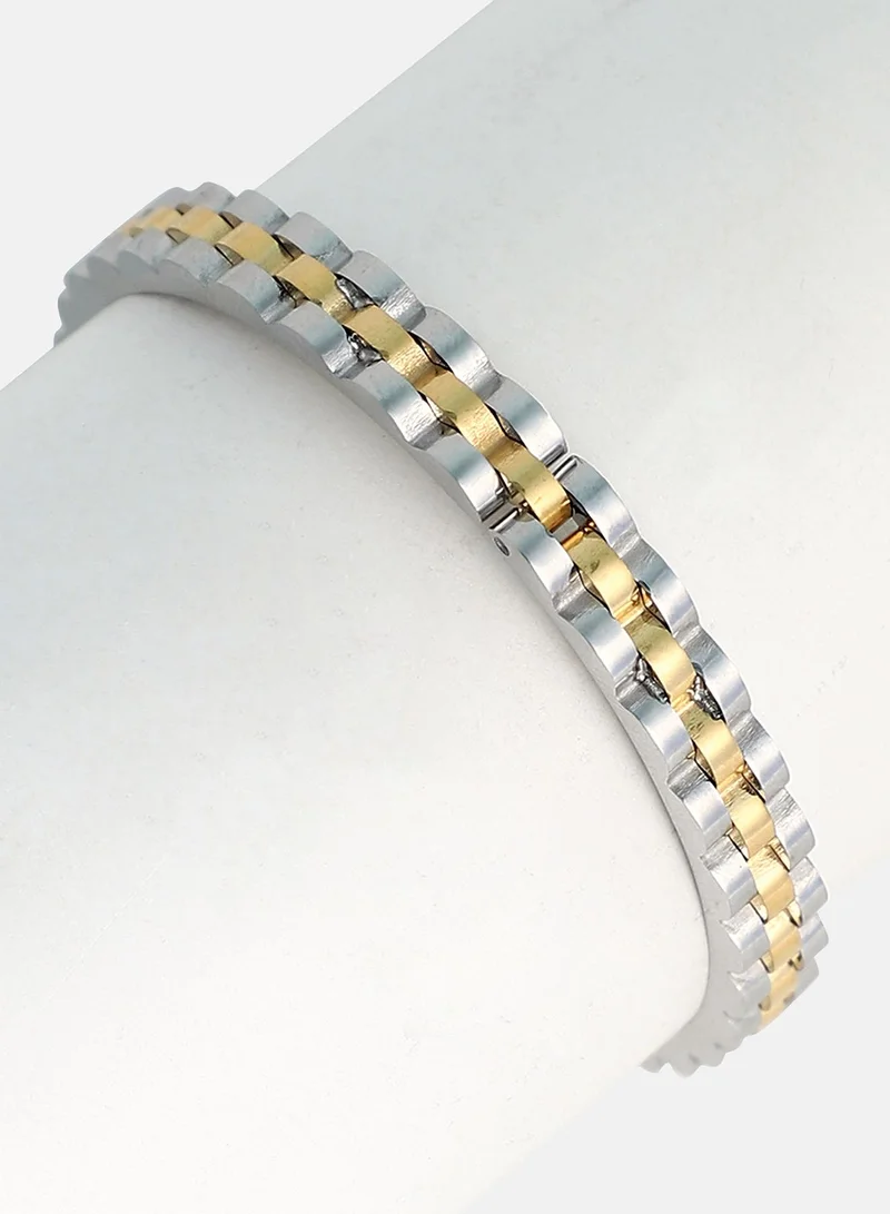 SOHI H-Link Bangle Artificial Bracelet Jewellery