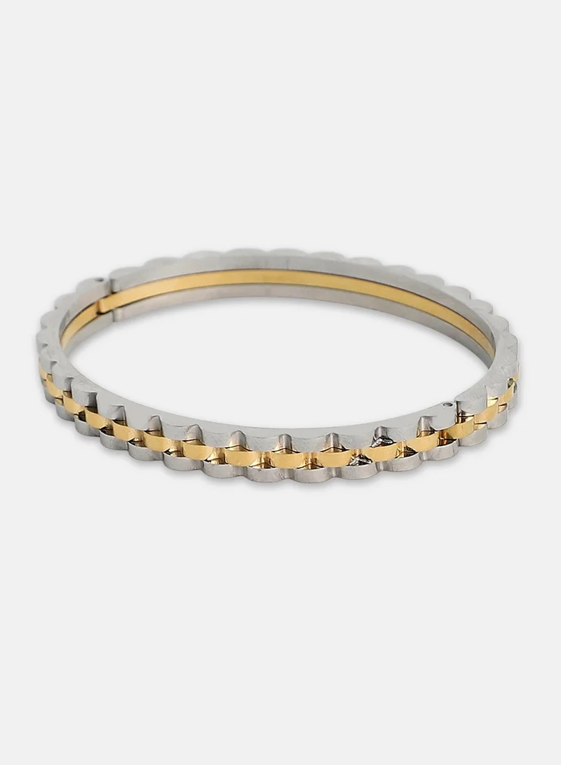 SOHI H-Link Bangle Artificial Bracelet Jewellery
