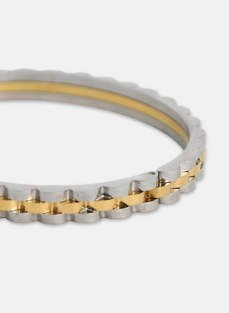 SOHI H-Link Bangle Artificial Bracelet Jewellery